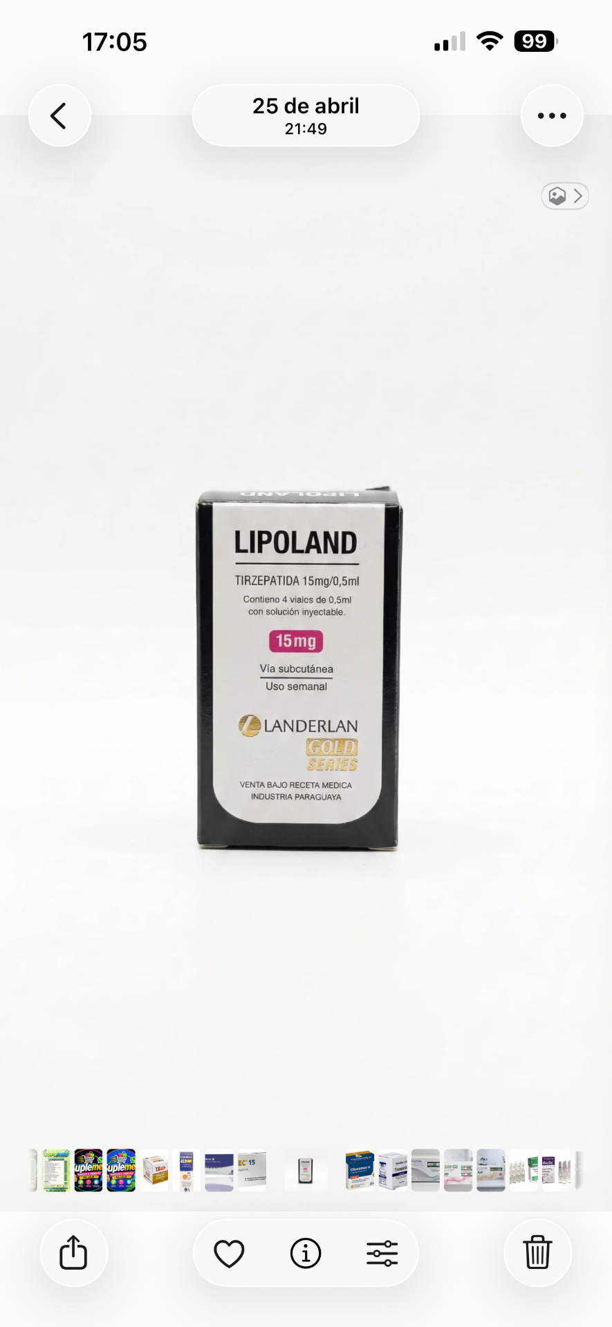 Lipoland MD 15 mg