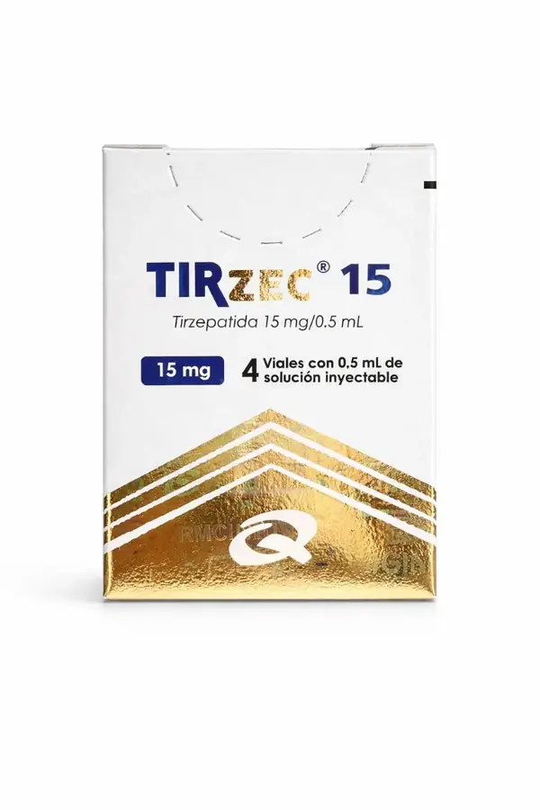 Tirzec 15 mg 4 Ampolas