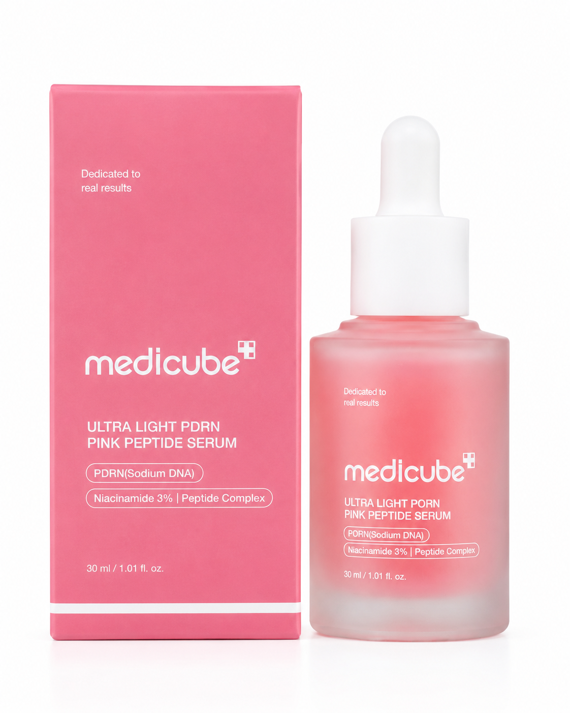 Medicube Ultra Light PDRN Pink Peptide Serum (30 mL)