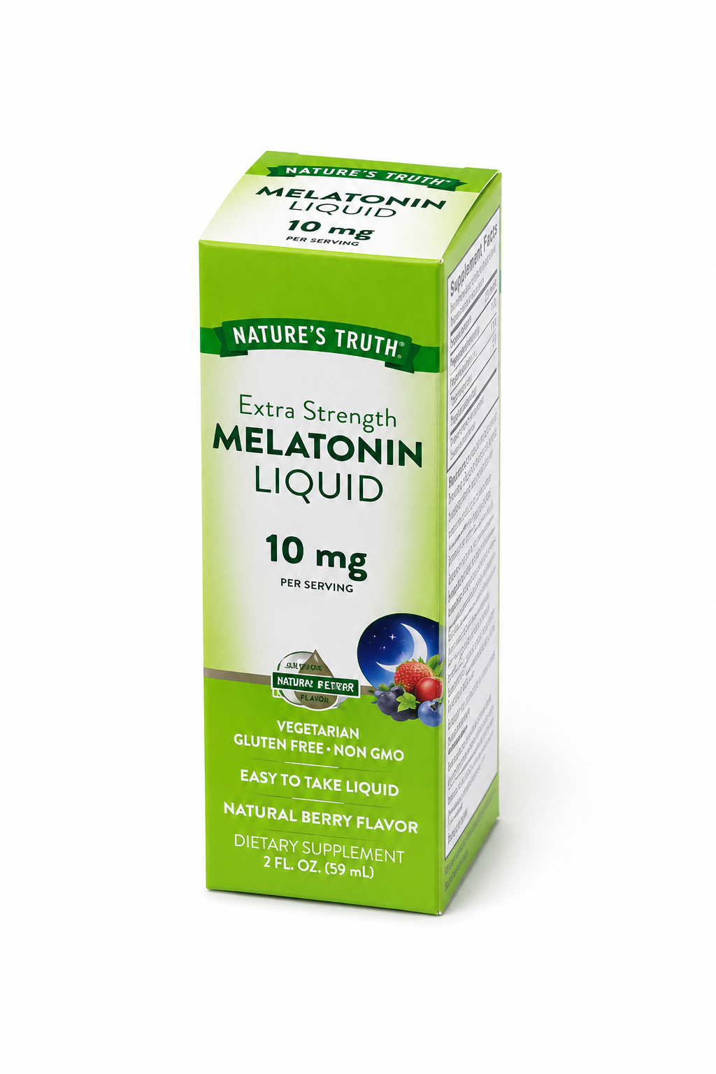 Melatonina Líquida 10 mg (Nature's Truth) — 59 mL