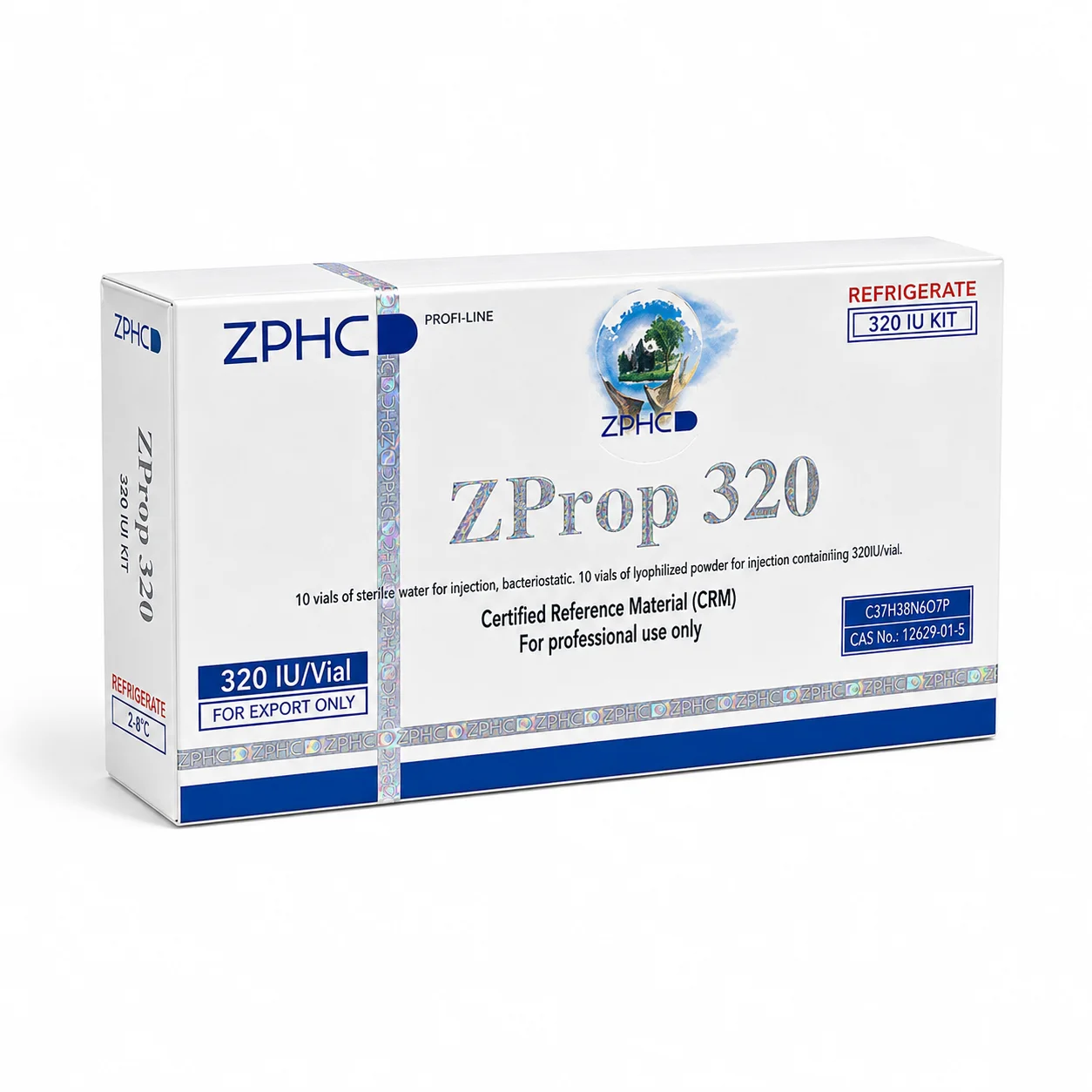 ZPHC ZProp 320 IU Kit (HGH — 10 vials 320 IU)