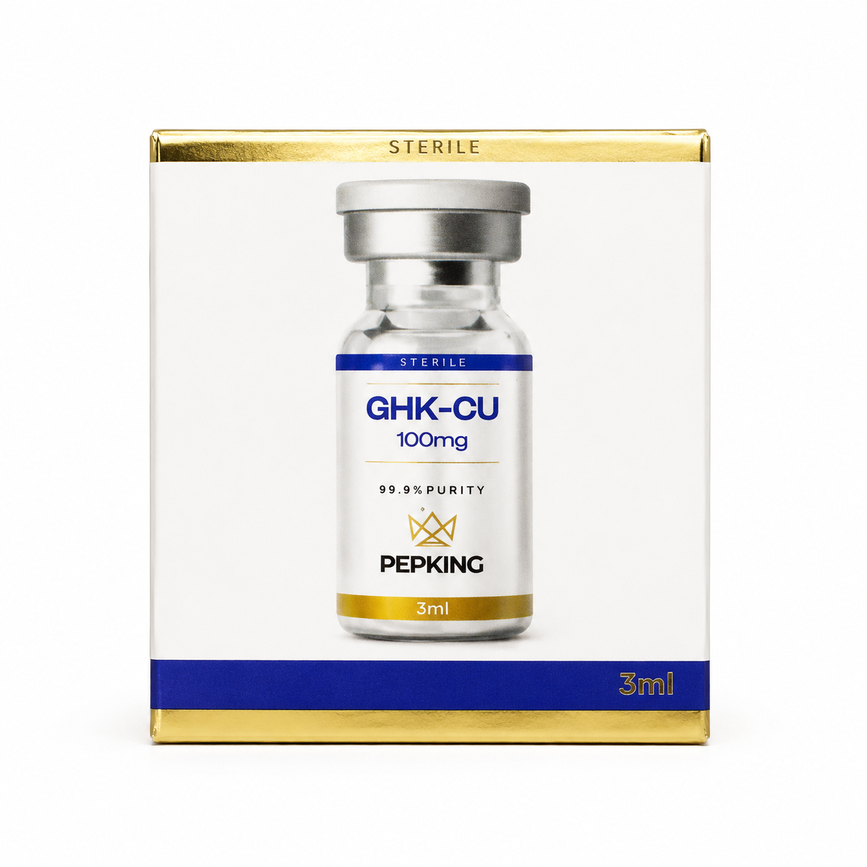 Pepking GHK-Cu 100 mg — 3 mL