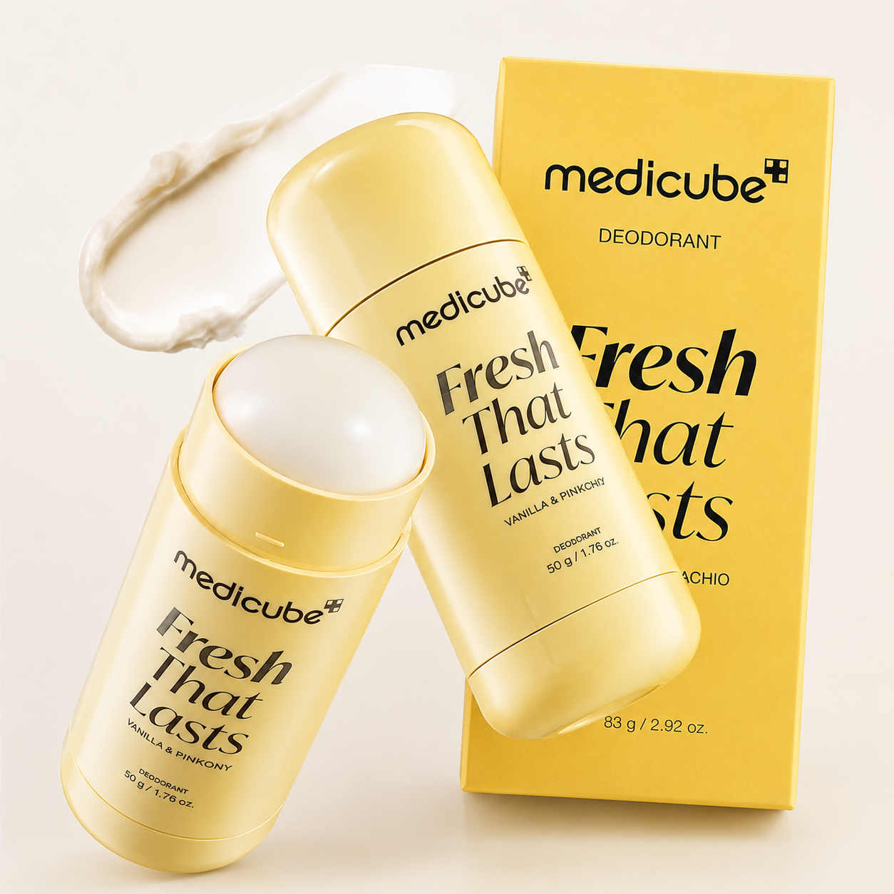 Medicube Fresh That Lasts Deodorant (Vanilla & Pistachio)