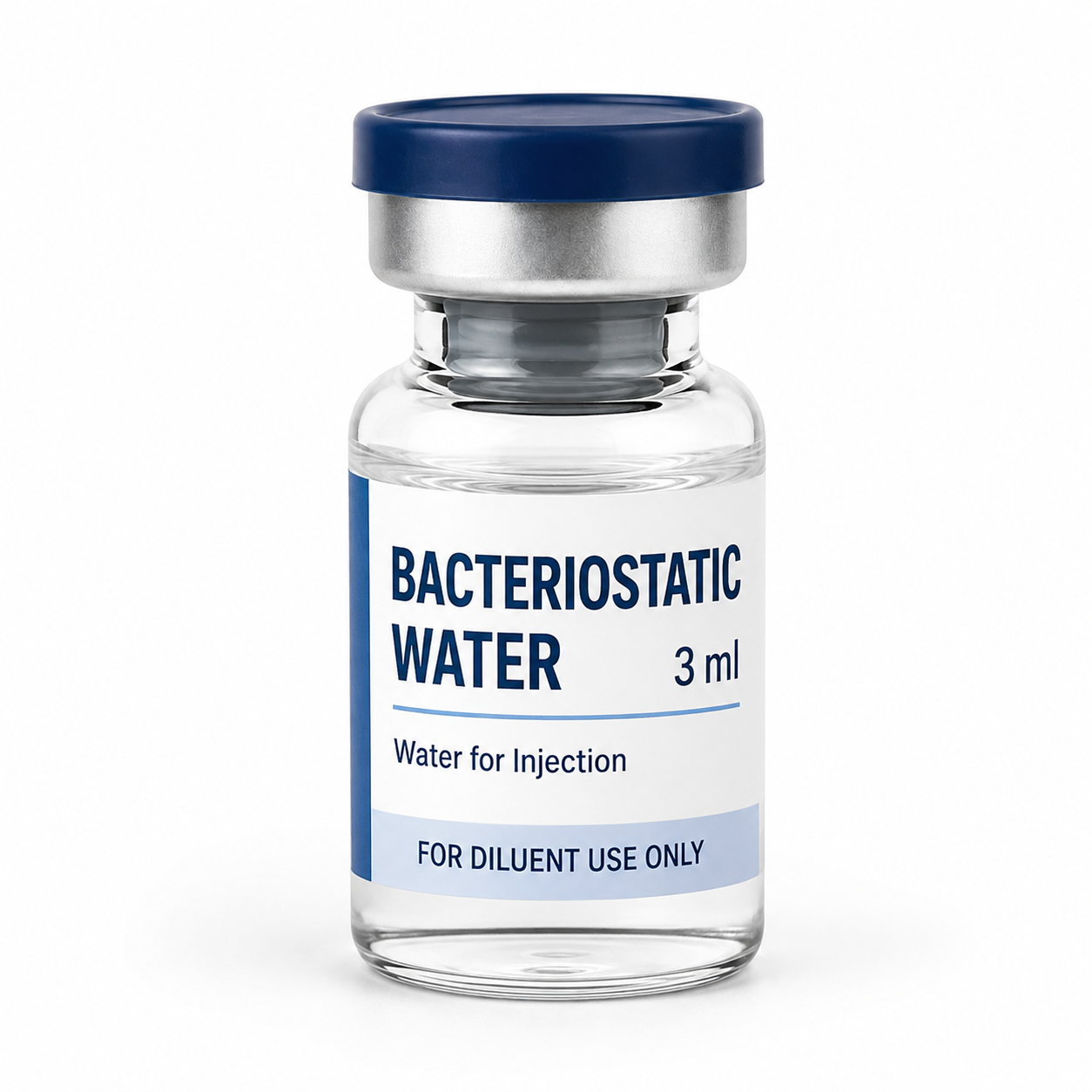 Água Bacteriostática 3 mL (Bergamo)