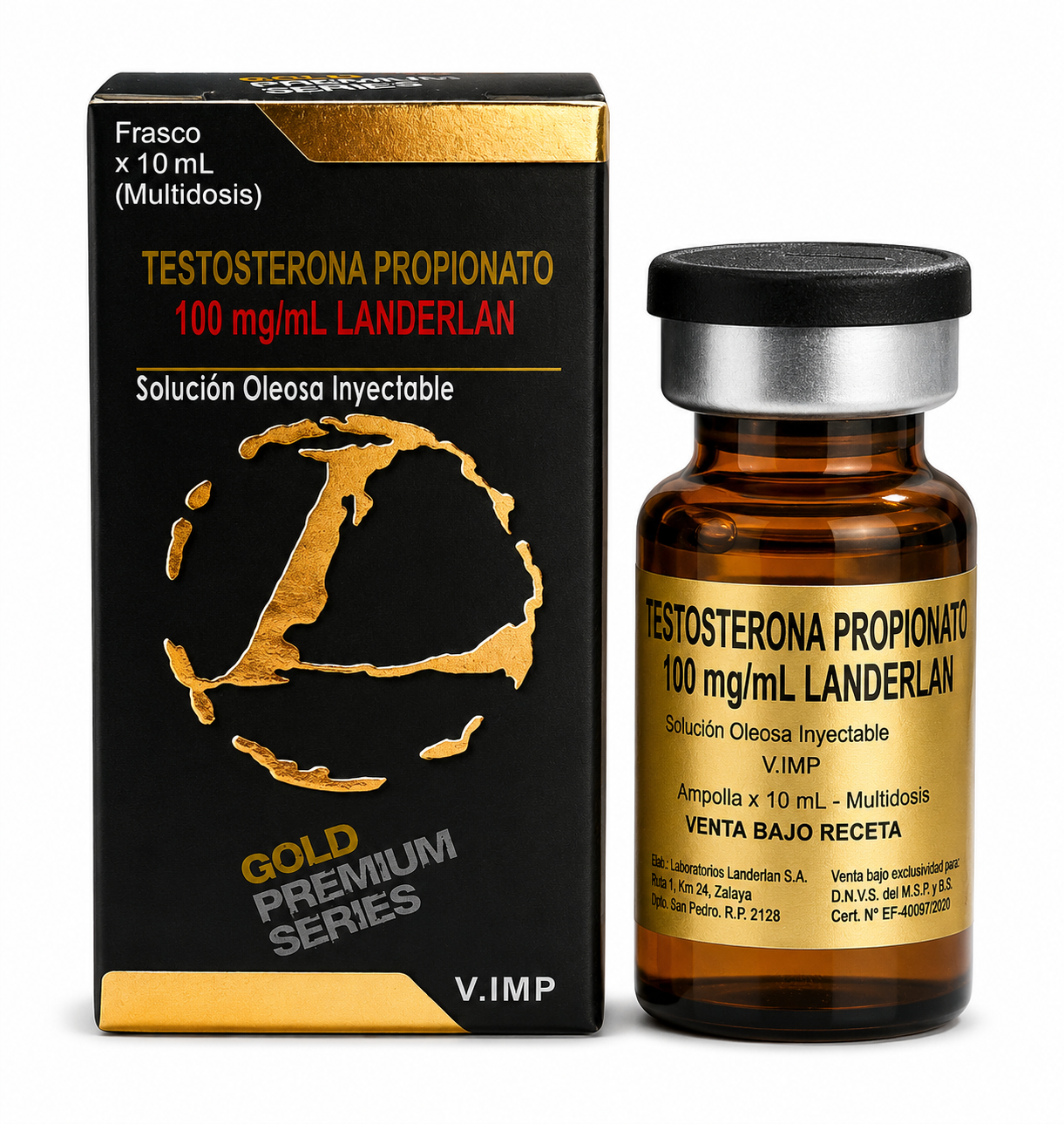 Testosterona Propionato 100 mg x 10 mL (Landerlan)