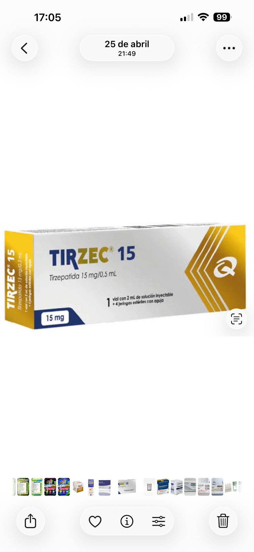 Tirzec MD 15 mg