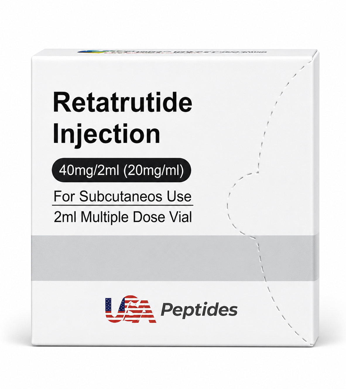 USA Peptides Retatrutide 40 mg/2 mL