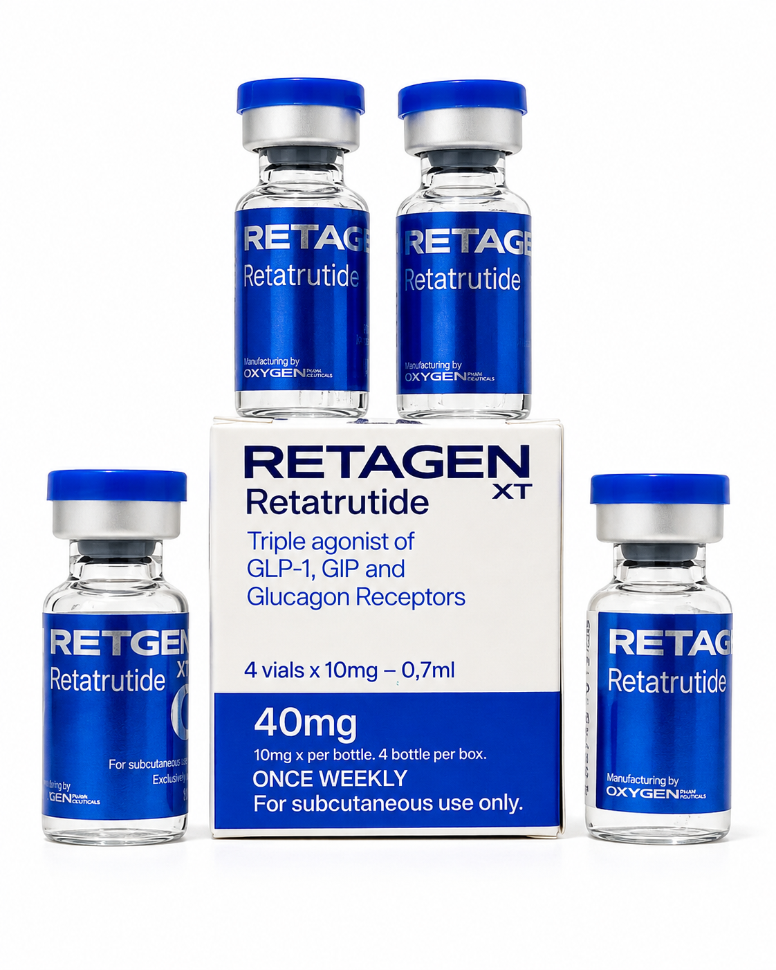 Retagen XT — Retatrutida 40 mg (4 vials)