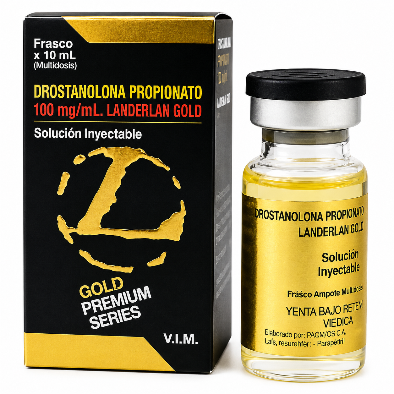 Drostanolona Propionato 100 mg x 10 mL (Landerlan Gold)