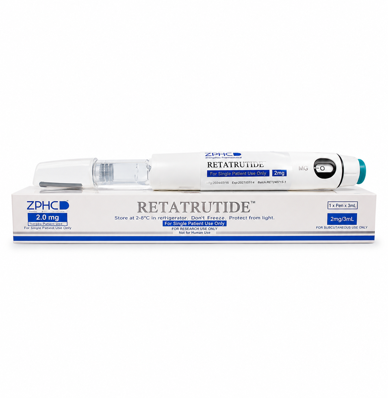 ZPHC Retatrutide 60 mg (caneta)