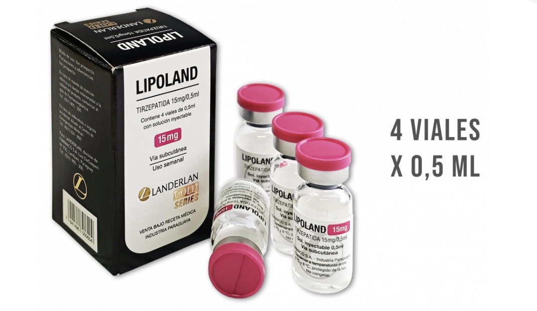 Lipoland 4 ampolas 15 mg